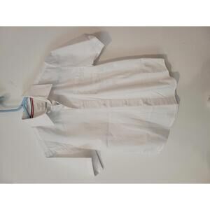 French Toast Boys' White Short Sleeve Button-Up Shirt Size 12